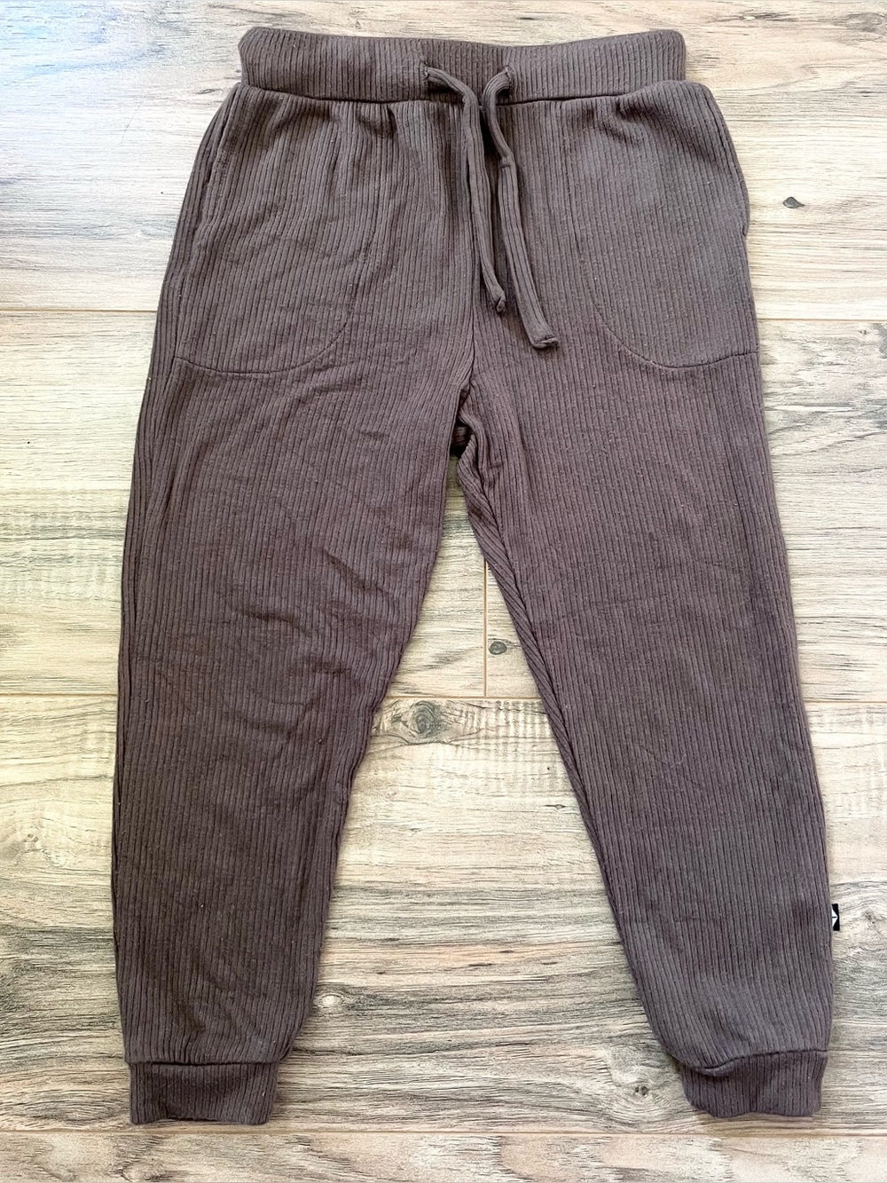 Kyte Baby espresso ribbed joggers